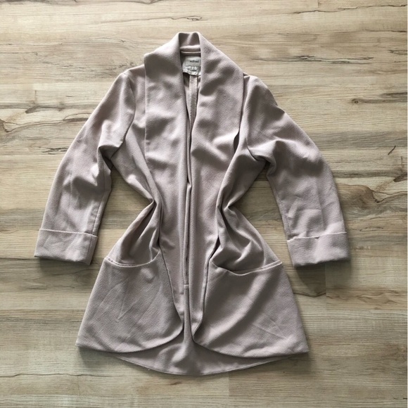 Wilfred Women's Light Beige Open-Front Blazer - Picture 3 of 7